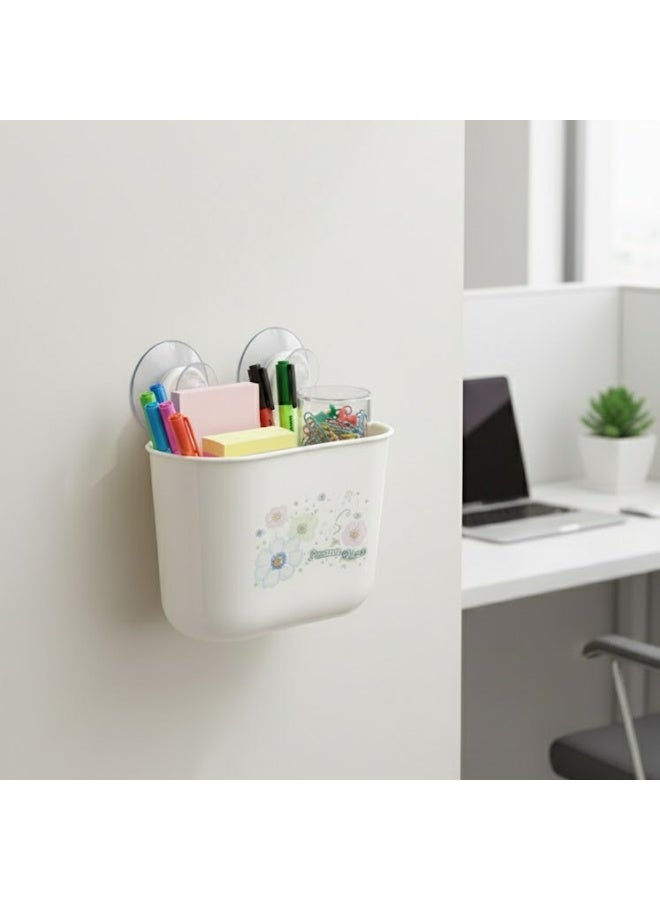 لوكاداه حامل فرشاة أسنان حائطي مع أكواب شفط قوية - منظم فرشاة أسنان للحمام بدون حفر للبلاط والزجاج والجدران الناعمة - حامل فرشاة أسنان بلاستيكي متين ومقاوم للماء للأطفال والكبار - حامل مثبت على الحائط موفر للمساحة - سهل التركيب للاستخدام المنزلي والسفر والعائلي - Image 3