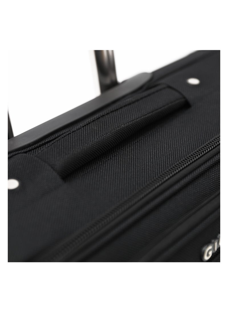 GIORDANO Giordano Soft side Double Spinner Wheel Luggage Trolley Bag 16.5 inch Cabin Size  - Image 4