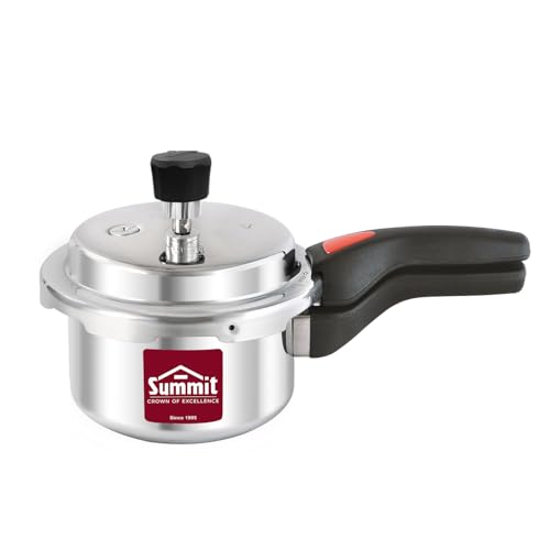Summit Outerlid 1.5 L Supreme Non Induction Base Aluminium Pressure Cooker ISICERTIFIED - Image 1