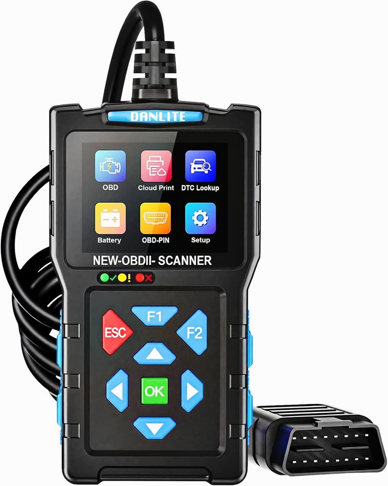 DANLITE TOOLS TECHNICIAN New APDATE T300 OBD -II Scanner (11 Mold T300 FULE) - Image 3