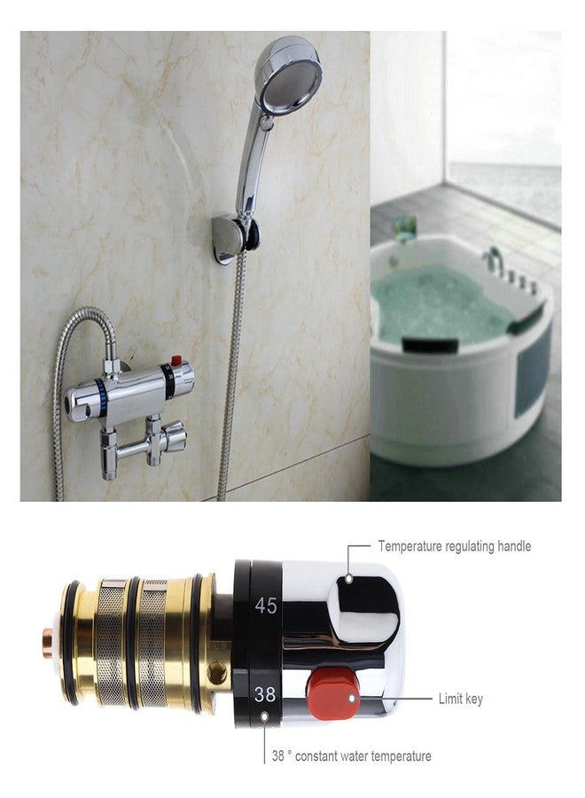 Micro Trader Thermostatic Bath Mixer Tap Shower Valve Handle Spare Repair Cartridge Kit Hot - Image 3