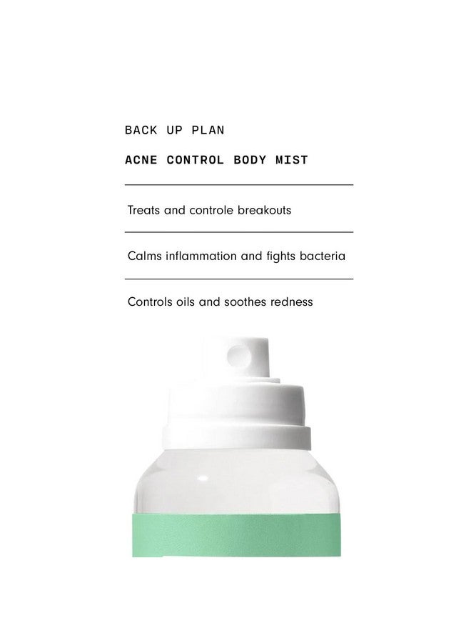 Versed Versed Back-Up Acne Control Body Mist - All Over Blemish Spot Treatment + Salicylic Acid Spray with Tea Tree Oil & Witch Hazel - Oil Control + Redness Relief Acne Spray for Back & Body - Vegan (3 oz) - Image 5