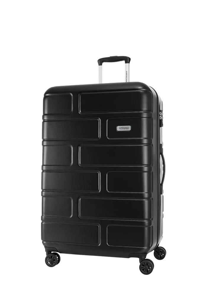 امريكان توريستر حقيبة سفر أمريكان تورستر بريك لين طقم قطعتين + سم بعجلات مزدوجة أسود