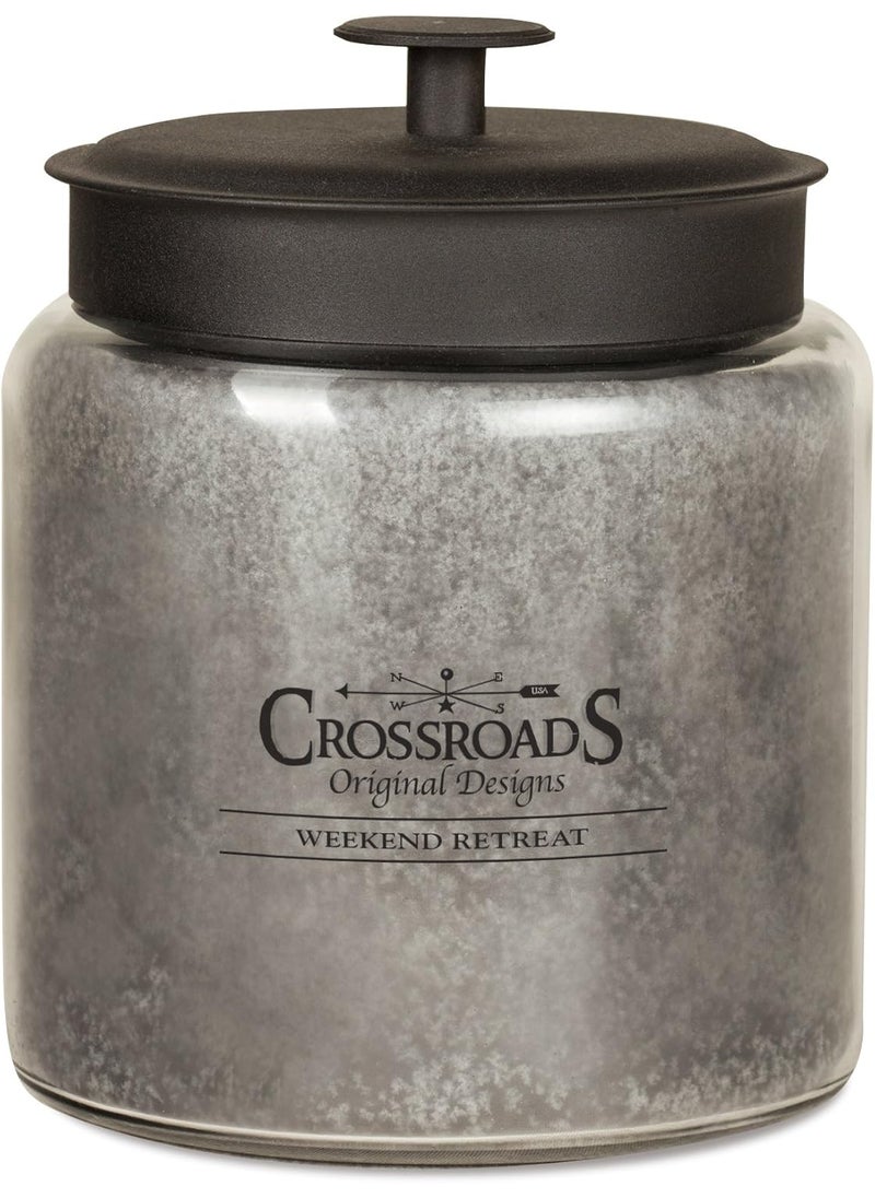 Crossroads Crossroads Weekend Retreat Scented 4-Wick Candle, 96 Ounce 