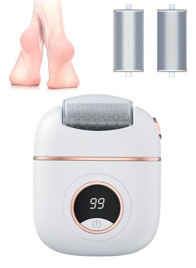 Super ZYouth - Electric Feet Callus Remover, Rechargeable Grinding Pedicure Tools with 2 Head to Remove Thick Dead Skin on The Heels - Image 1