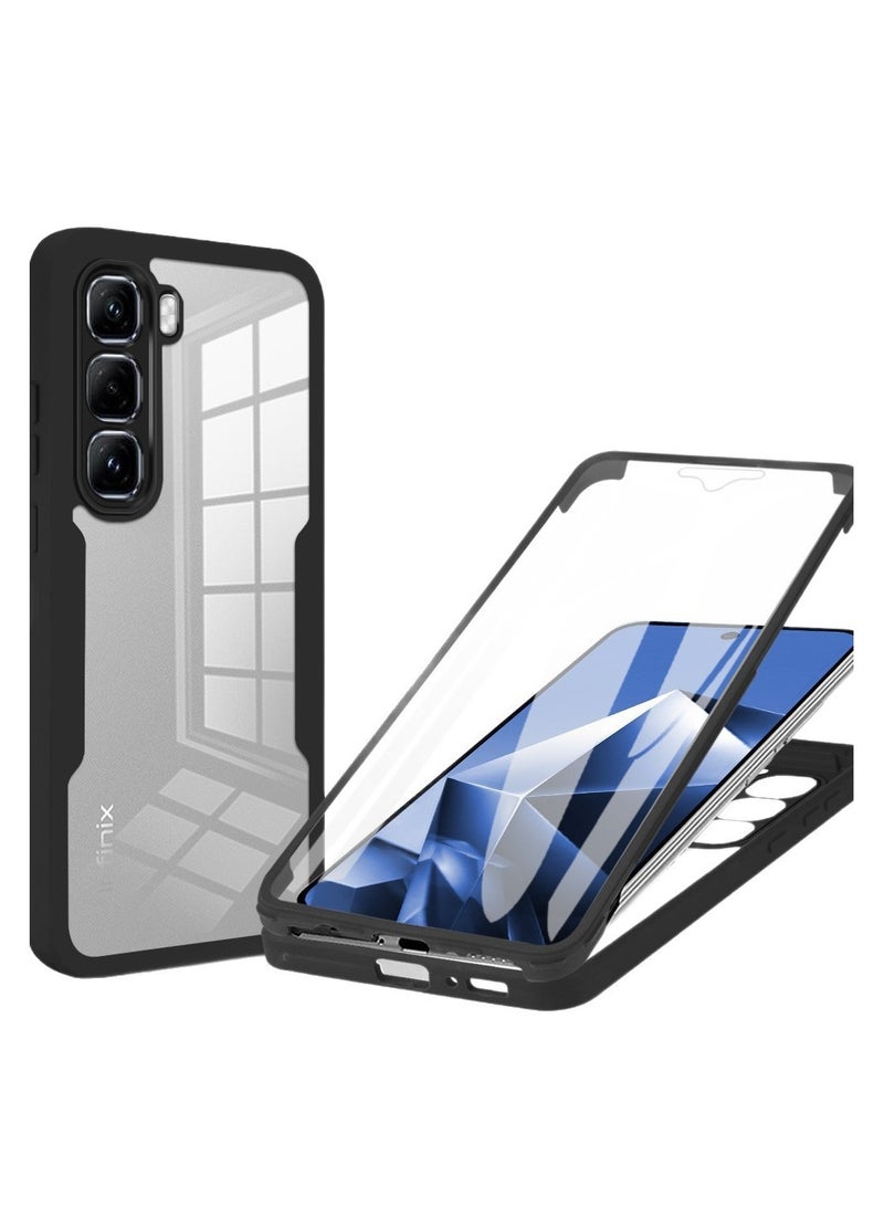 general 360° Full Coverage Case for infinix HOT 60 5G/HOT 60i Integrated Case and Screen Protector Drop-Proof Protective Case Full Edge-to-Edge Scratch-Resistant Protection - Image 1
