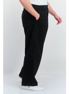 Men Regular Fit Solid Wide Leg Pants, Black - pzsku/Z6FED20659F67D32CD776Z/45/_/1738937532/00d11279-5918-404c-bcd3-47bef2e3d81e