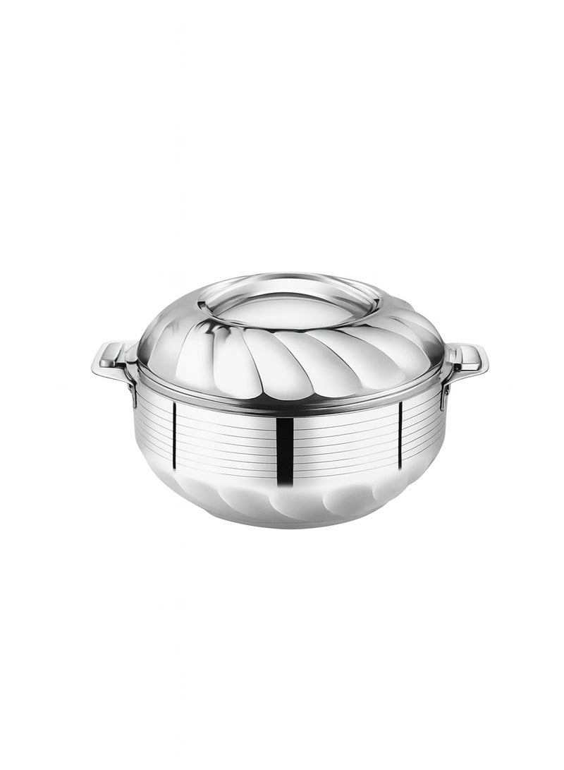 555 Masul 555 Stainless Steel Hot Pot Set – 3 Pieces Thermal Food Containers – Elegant Design with Tight Lid – 1500 / 2500 / 3500 ml - Image 5