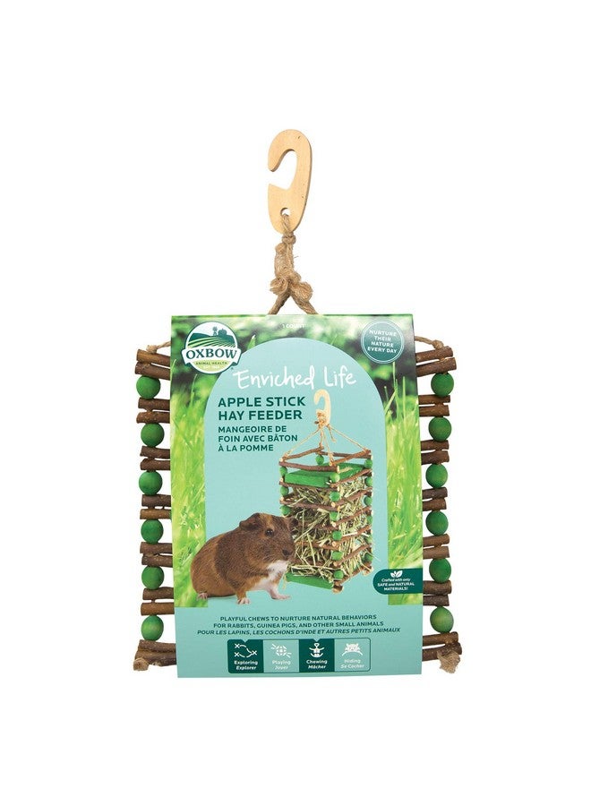 Oxbow Enriched Life Apple Stick Hay Feeder - Image 1