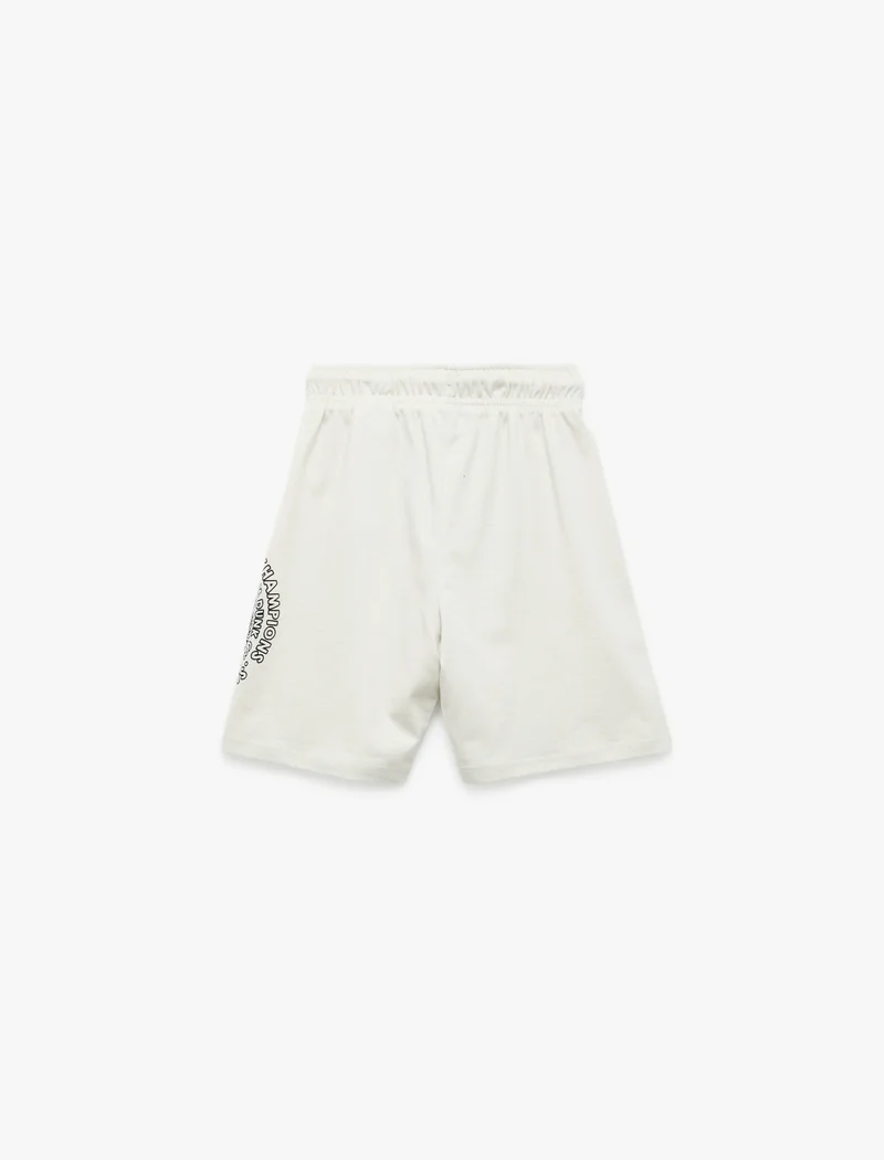 KOTON Drawstring Cotton Shorts