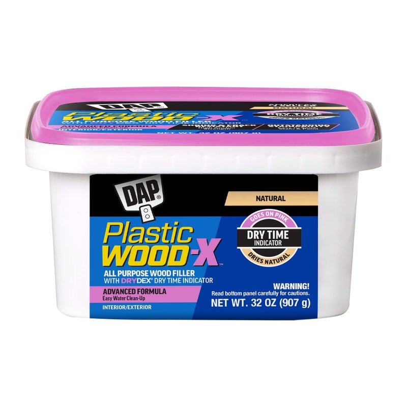 DAP 543 Series 00543 Qt Natural Plastic WoodX wDrydex 32 Oz