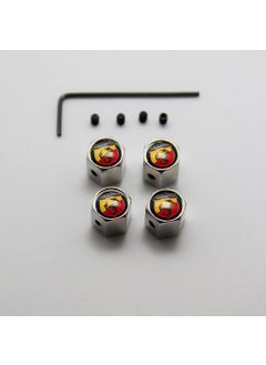 Ripido Abarth Valve Cover Allen Model Silver Color Safe Against Theft 