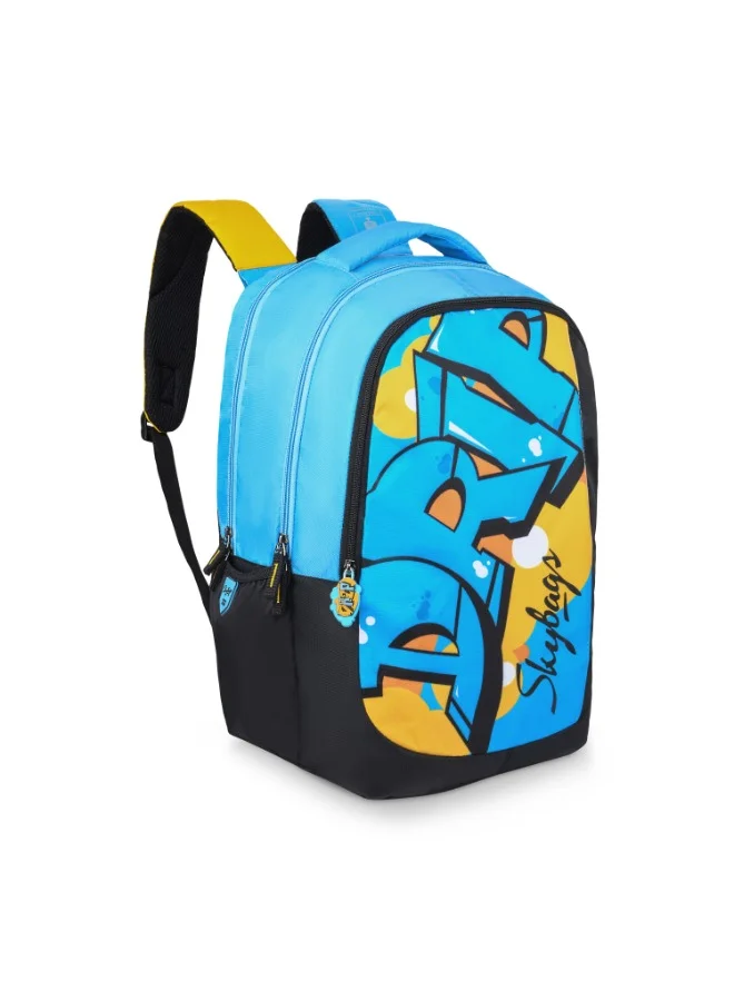 Skybags SKYBAGS SQUAD PRO 04 Unisex Blue School Backpack - SK BPSQPR04SBL