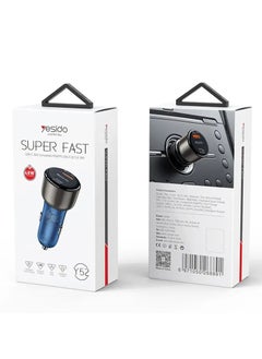Yesido Yesido Y52 48W Dual-channel Fast Charging Zinc Alloy QC3.0 Car Charger  - Image 2
