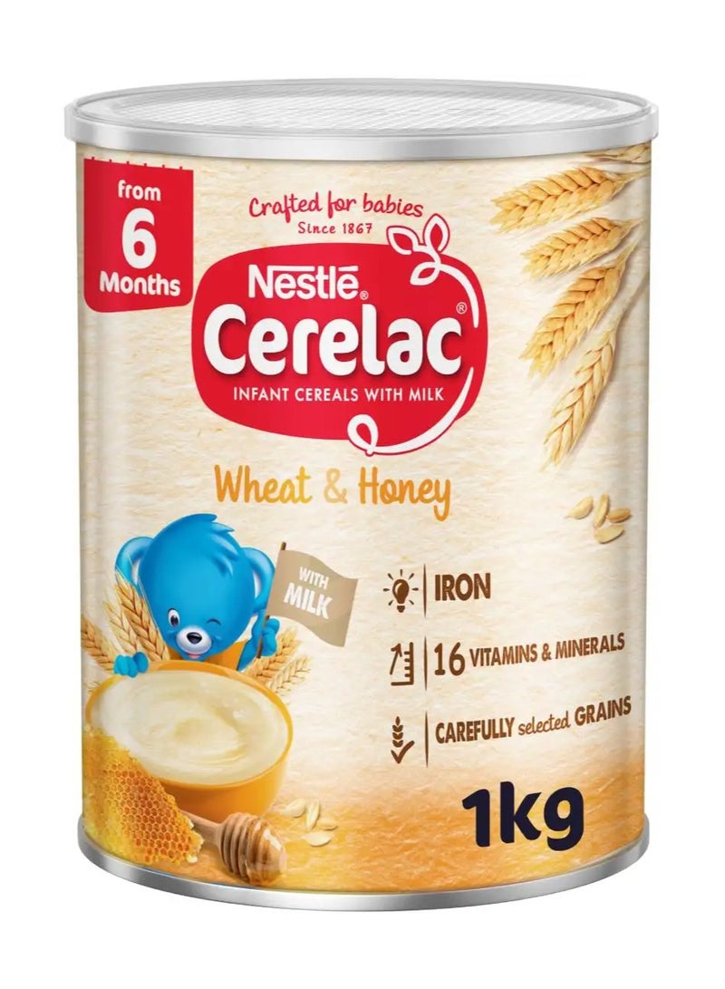 Cerelac Wheat and Honey with Milk Cereal 1000g - Image 1