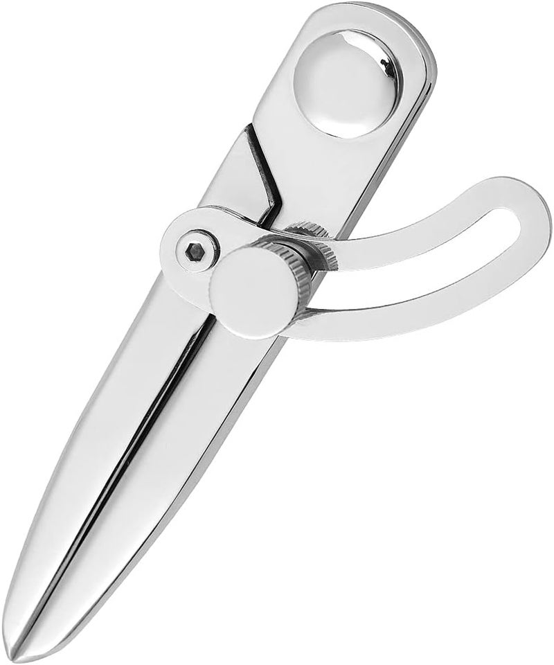 WUTA Wing Divider High Polished 304 Stainless Steel Adjustable Spacing Compass Wing Divider Scriber Leather Regulation Tools Edge Creaser DIY for Woodworking Leather Marking - Image 1