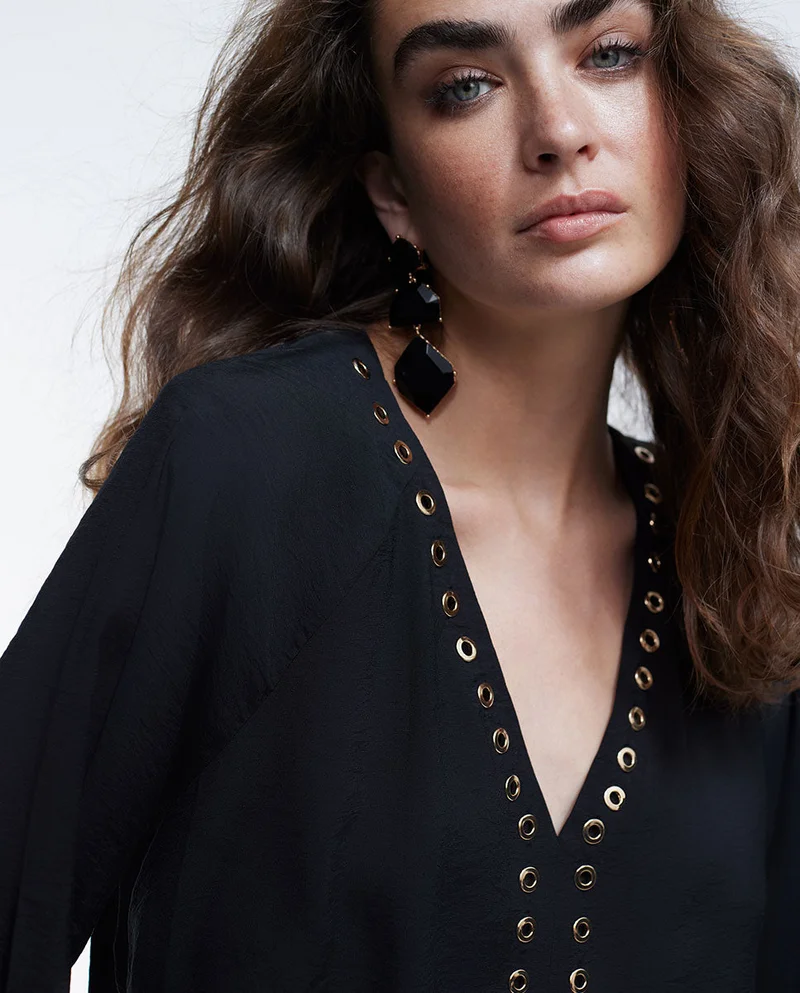 Lola Casademunt Blouse with eyelets