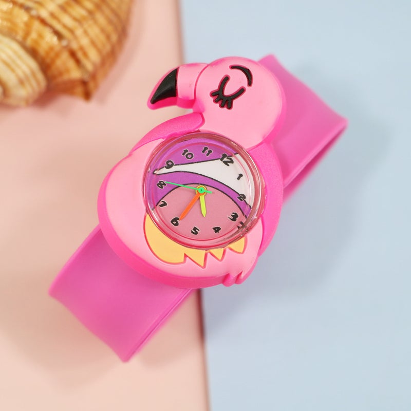 Creative Kids Cartoon Animal Slap Watches Firebird 