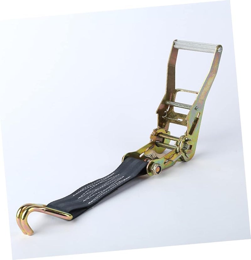 Green Heavy Duty Tie Down Straps With Hooks For Secure Cargo Bundling Motorcycle Transport - Image 4