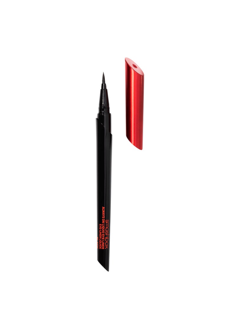 SmashBox Smashbox Always On Liquid 24-Hour Eye Liner | Long Lasting + Waterproof, Black 