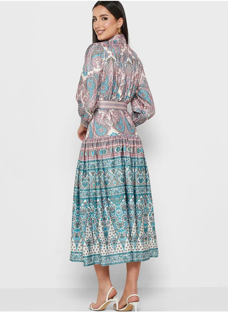 Khizana Printed Dress