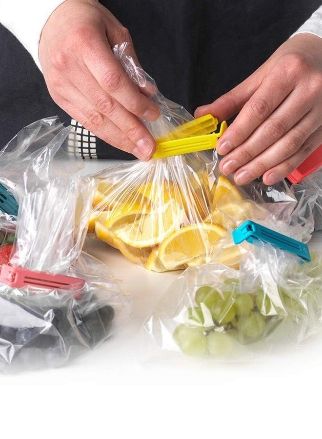 5-Piece Food Sealing Clips Bag Clips Keeping Clamp Sealer Multicolour  - Image 4