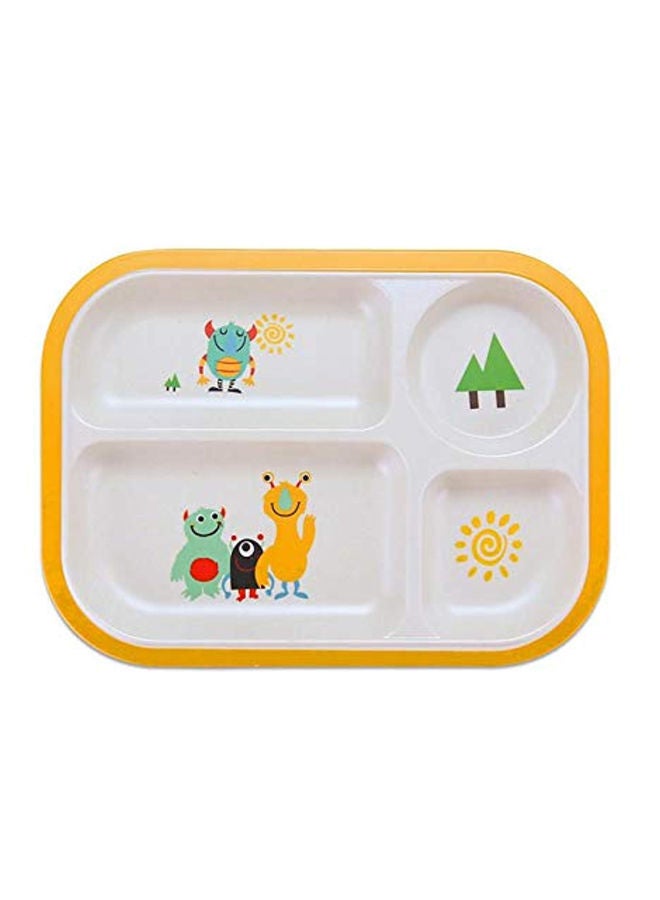 NIBEMINENT Bamboo Fiber Dinnerware 