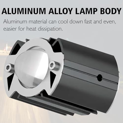 OTO2EYE Power By LIU HJG 1 YEAR WARRANTY 30W Yellow/White Motorcycle Mini Driving Fog Light 15000LM High/Low Beam Motorcycle Spot Light - Image 5