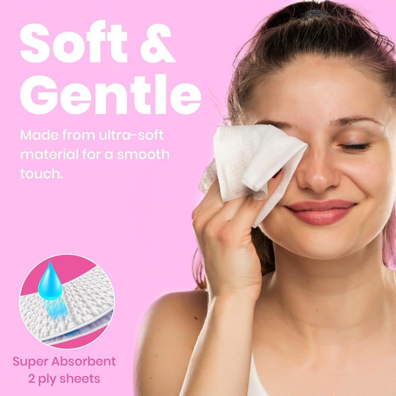 NICE Touch علبة مناديل وجه نice Touch مزدوجة الطبقة - عبوة من 10 - Image 3