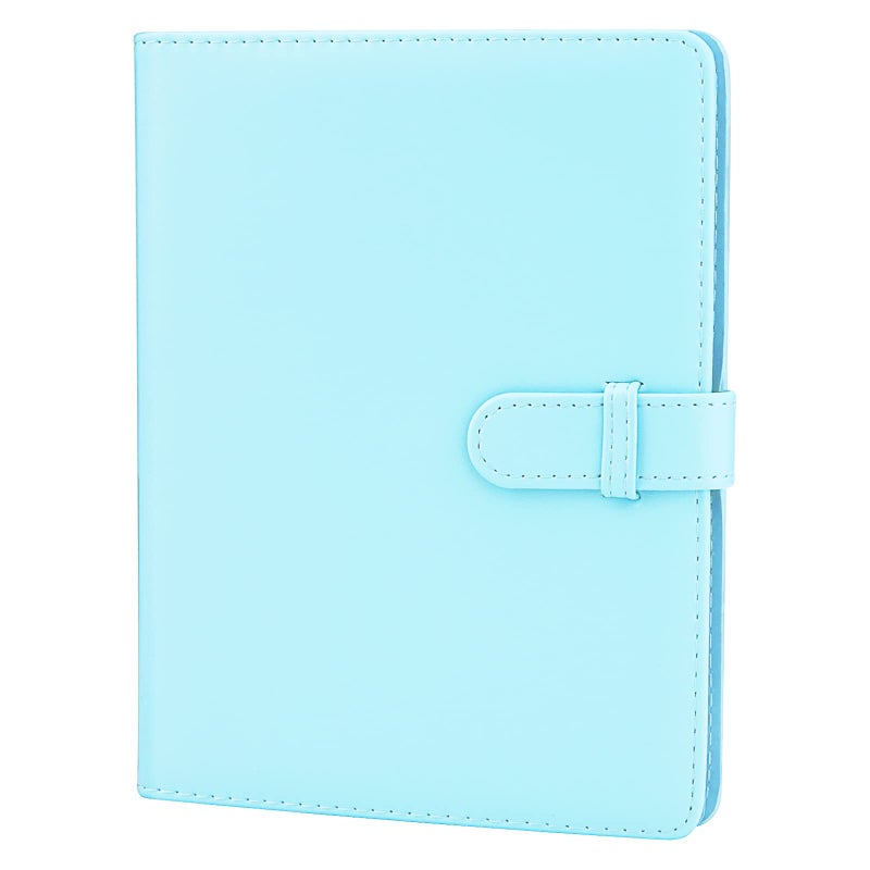 Hapeper 128 Pockets Photo Album Compatible with Fujifilm Instax Mini 12 11 9 8 90 70 40 Instant Camera Films and 2x3 Inch Photo Paper (Blue)