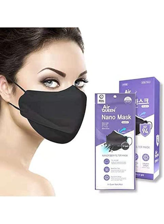 Air QUEEN Pack Of 5 Air Queen Nanofiber Filter face mask Korean Nano Face Mask - Image 3
