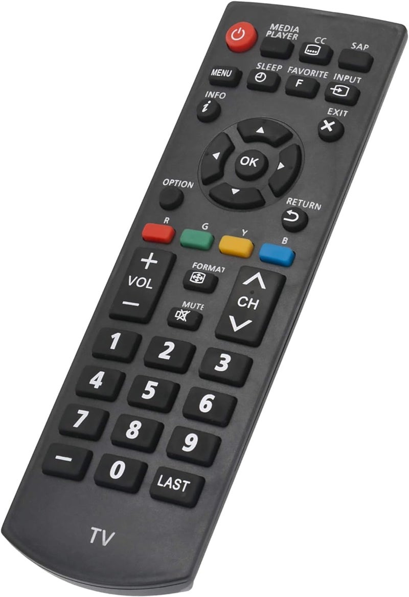 LOMCA Replacement Remote Control for Panasonic Viera Plasma Smart TV TC-P42X60 TC-39A400U TC-32A400U TC-L32XM6 TC-50A400U TC-P50X60 TH-65LRU60 - Image 2