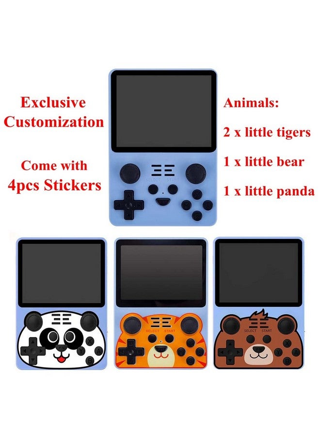 Petforu Rgb20S Handheld Retro Game Console 64G 15000 Games Blue - Image 2
