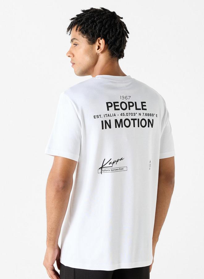 كابا تيشيرت بأكمام قصيرة وطبعات شعار من كابا - Image 1