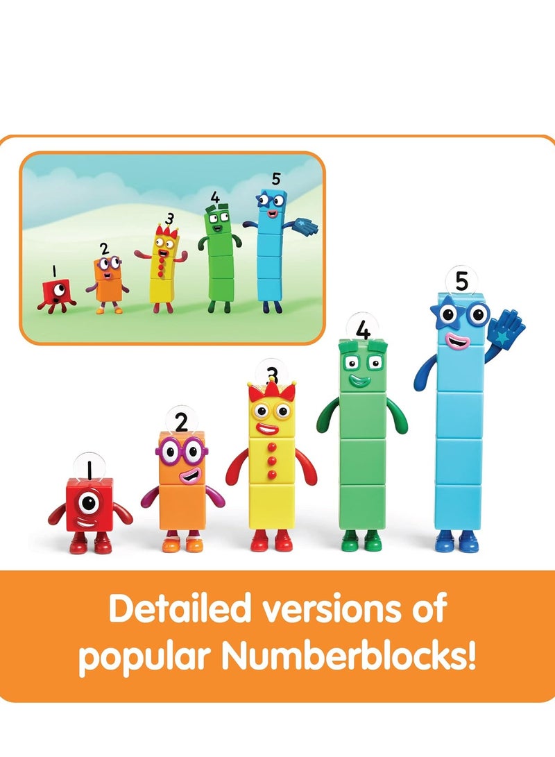 Friends One to Five Figures, Cartoon Action Figure Set Toy Figures  Play Figure Playsets  Small Figurines for Kids, Number Toys  Math Toys Stocking Stuffers for Kids 3-5  - Image 3