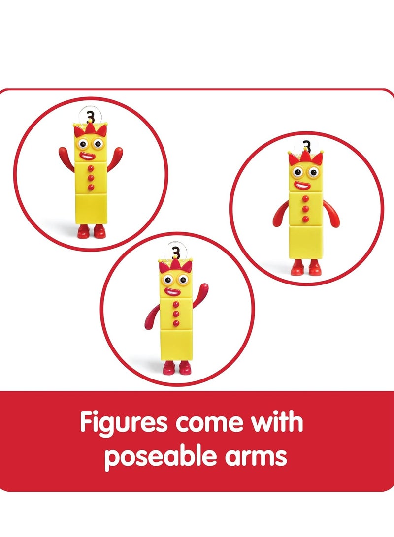 Friends One to Five Figures, Cartoon Action Figure Set Toy Figures  Play Figure Playsets  Small Figurines for Kids, Number Toys  Math Toys Stocking Stuffers for Kids 3-5  - Image 4