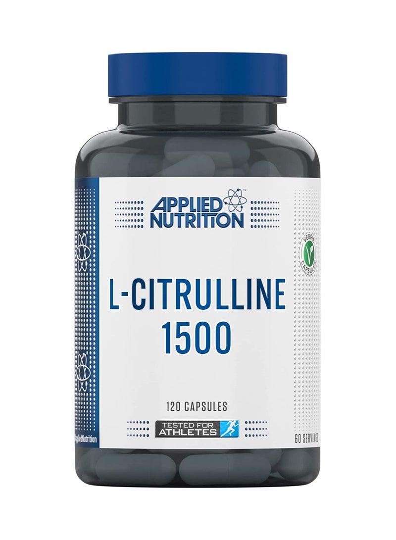 Applied Nutrition L-Citrulline 1500-Citrulline Capsules- 60 Servings -120 Capsule - Image 1
