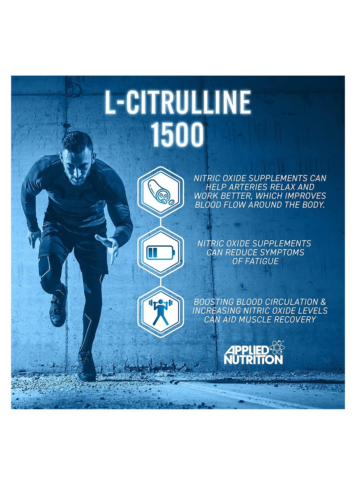 L-Citrulline 1500-Citrulline Capsules- 60 Servings -120 Capsule