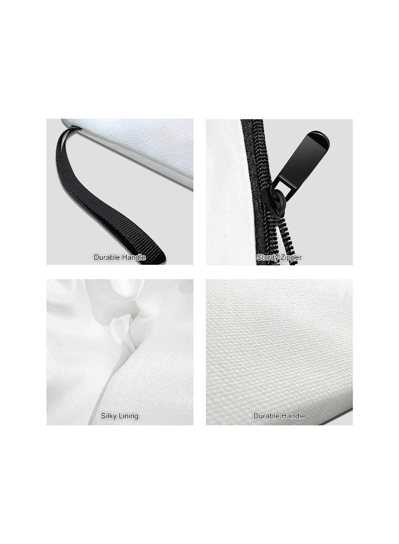 PRINTSHOP4ME Bride Team Cosmetic Bags for Your Wedding Day - Bridesmaids Gifts - Makeup Pouches for the Bride - Wedding Party Favors - Image 5