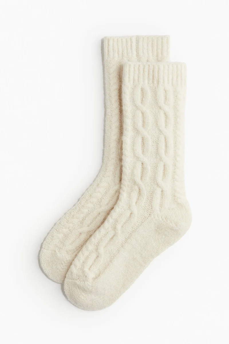 H&M Cable-knit socks