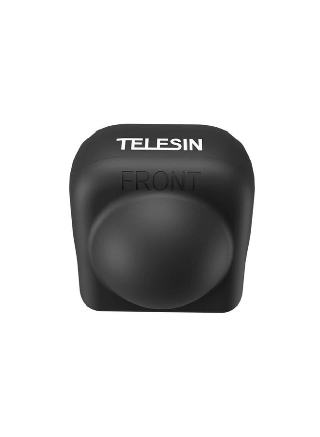 تيليسن غطاء عدسة سيليكون لكاميرا Insta360 X4 | X5 - أسود - Image 4