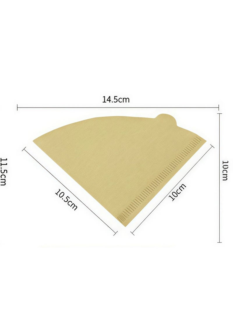 يمكن التخلص منها القهوة تصفية ورقة مخروط ، وتستخدم لقطارة اليد وآلات القهوة بالتنقيط.(أبيض) - Image 3