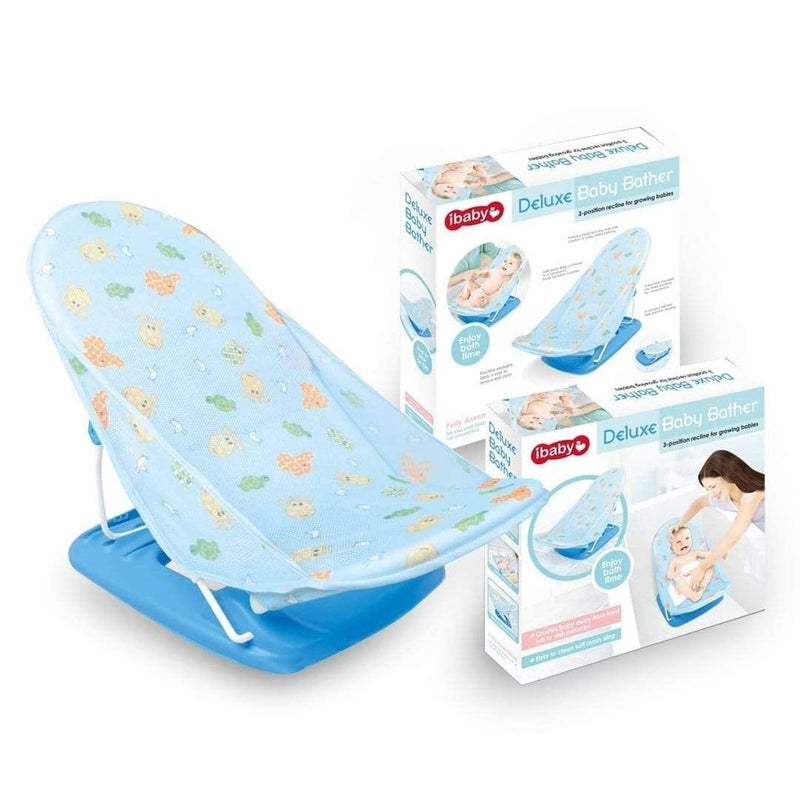 iBaby Folding Shower Chair Blue - Image 2