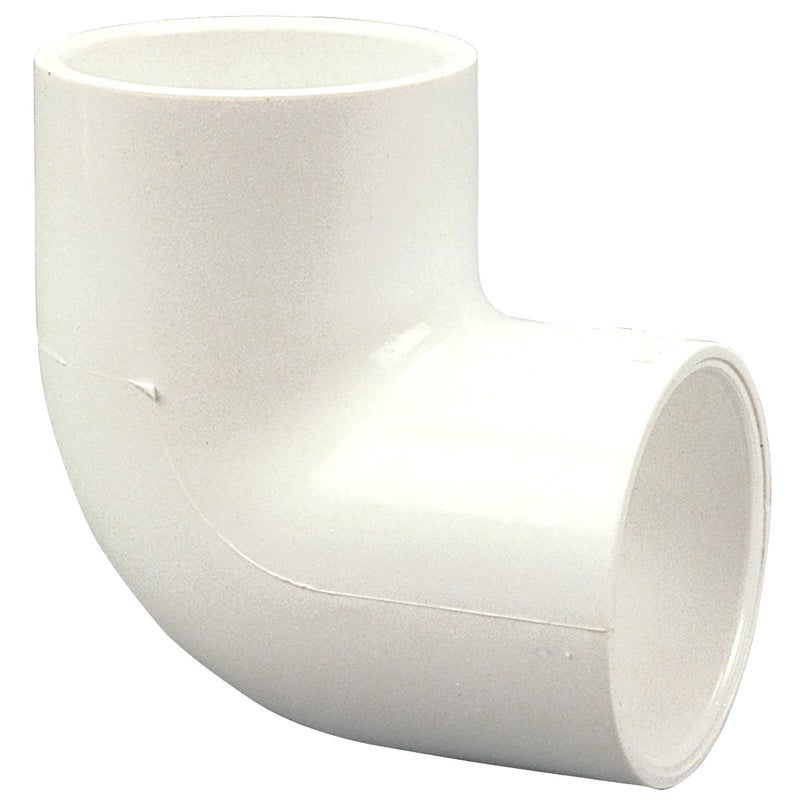 NIBCO 4607 1-1/2" PVC 90 Degree Elbow Schedule 40 - Image 2
