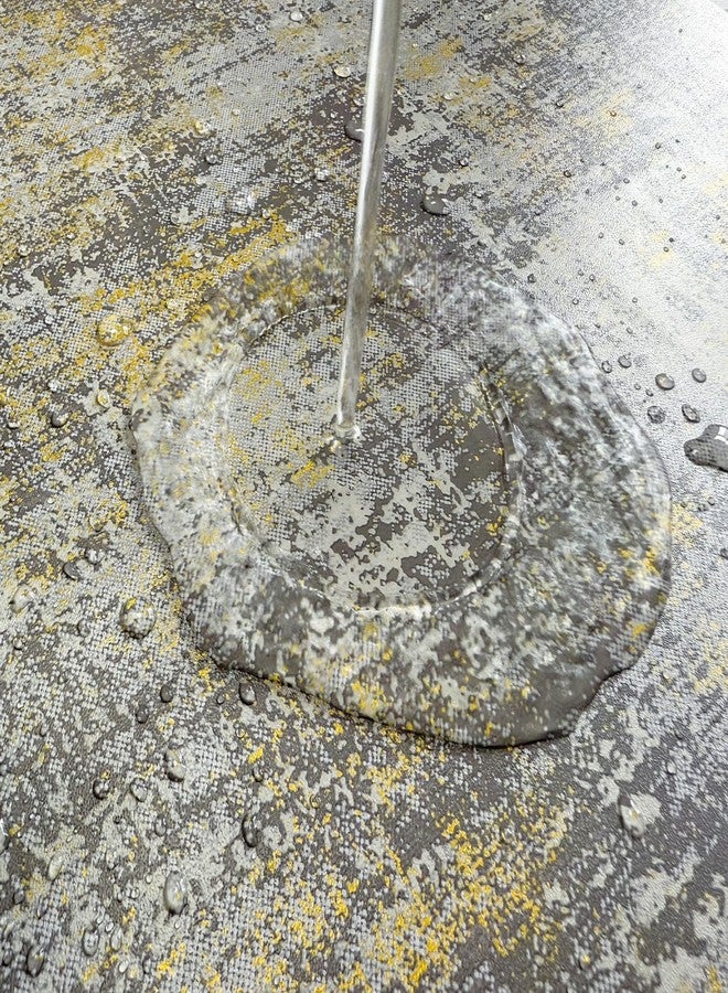 JiffDiff Vintage Metallic Peel and Stick Wallpaper Self Adhesive Industrial Metallic Concrete Wall Paper Modern Stick on Wallpaper Contact Paper (17.3" x 120" Light Gray) - Image 5