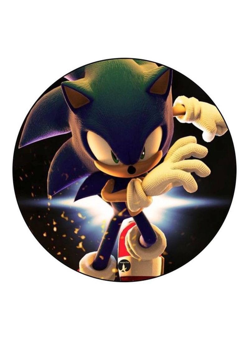 RKN Sonic Printed Fridge Magnet  Black/White/Green - Image 1