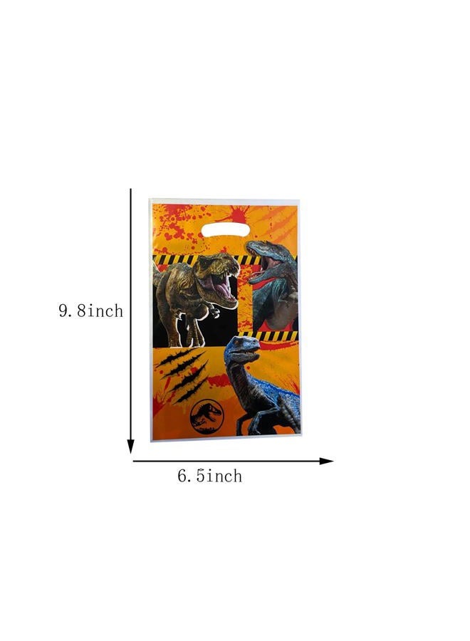 LYK 30Pieces Dinasaur Gift Bags Treat Candy Bags Dinasaur Goodie Bags Dinasaur Gift Bags for Birthday Kids Party Dinasaur Themed Party - Image 2