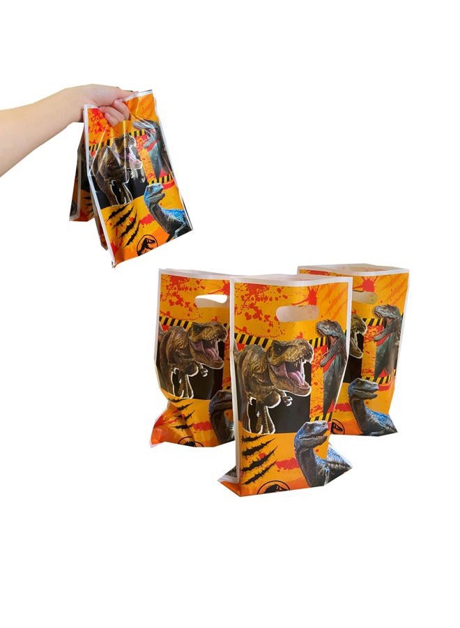 LYK 30Pieces Dinasaur Gift Bags Treat Candy Bags Dinasaur Goodie Bags Dinasaur Gift Bags for Birthday Kids Party Dinasaur Themed Party - Image 1