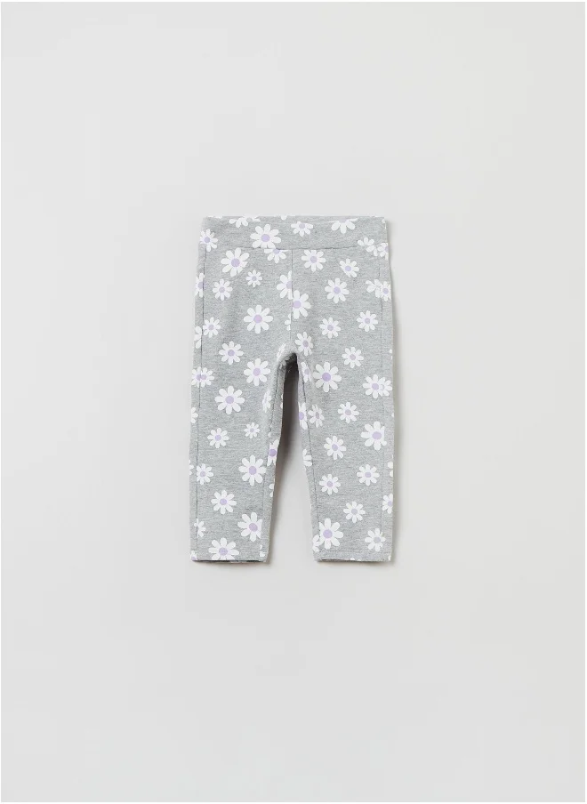 Ovs OVS Baby Girl Treggings With Daisy Print