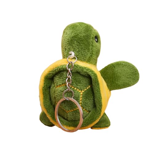 Sluswallow Green Mini Tortoise, Cute Sea Turtle Keychain Pendant Cartoon for Birthday Gift Bag Accessories, Car Keychain - Image 1